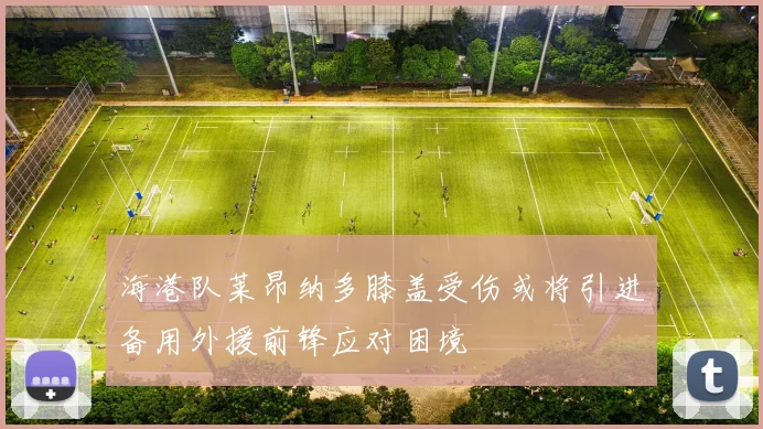 海港队莱昂纳多膝盖受伤或将引进备用外援前锋应对困境
